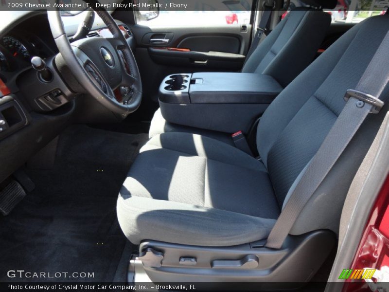  2009 Avalanche LT Ebony Interior
