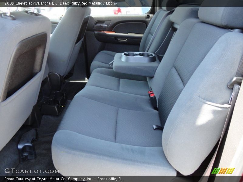  2009 Avalanche LT Ebony Interior