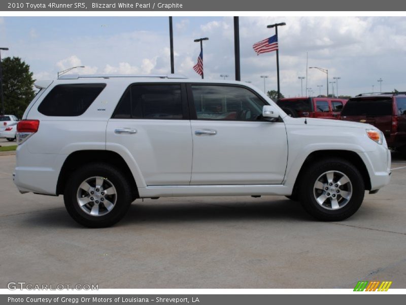 Blizzard White Pearl / Graphite 2010 Toyota 4Runner SR5