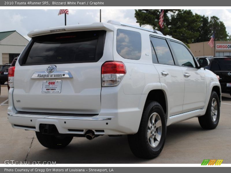 Blizzard White Pearl / Graphite 2010 Toyota 4Runner SR5