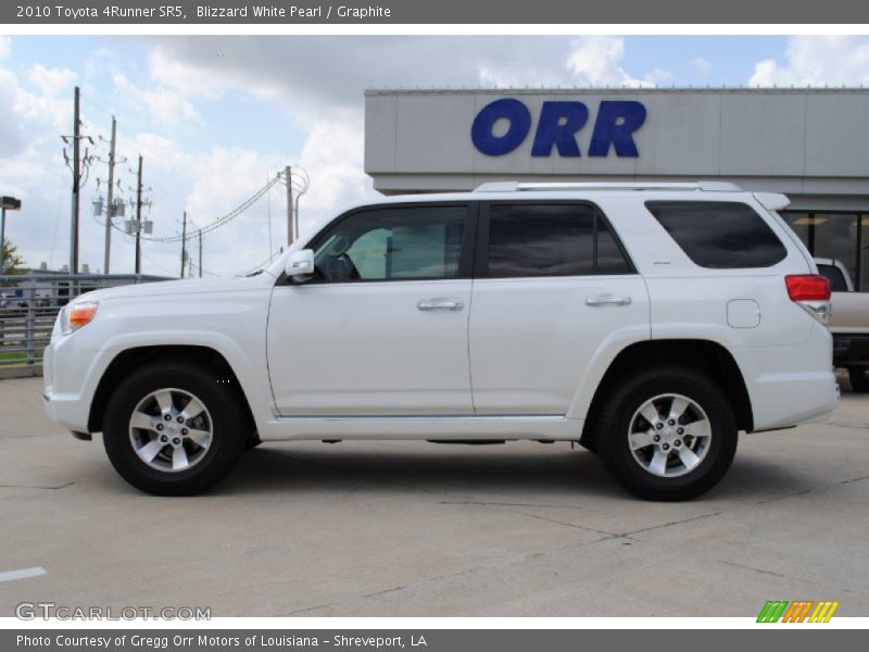 Blizzard White Pearl / Graphite 2010 Toyota 4Runner SR5