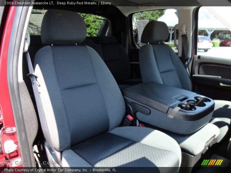  2009 Avalanche LT Ebony Interior