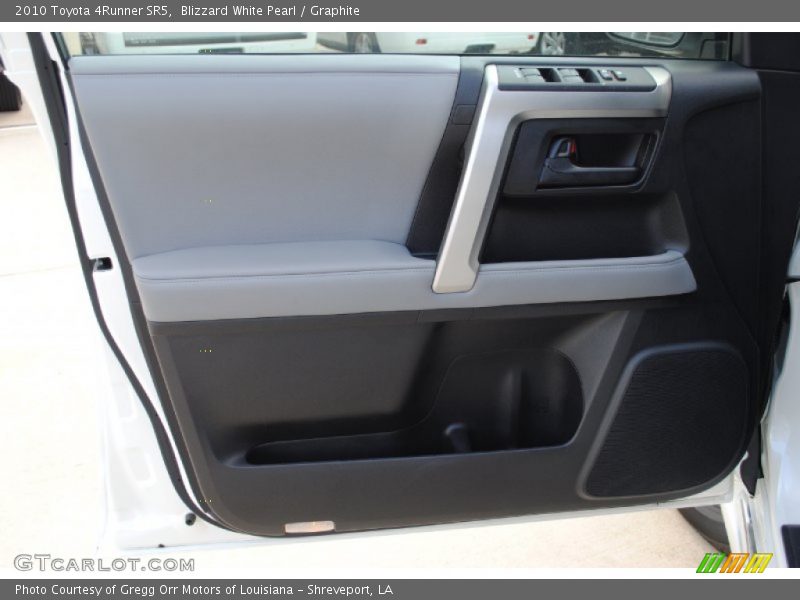 Blizzard White Pearl / Graphite 2010 Toyota 4Runner SR5