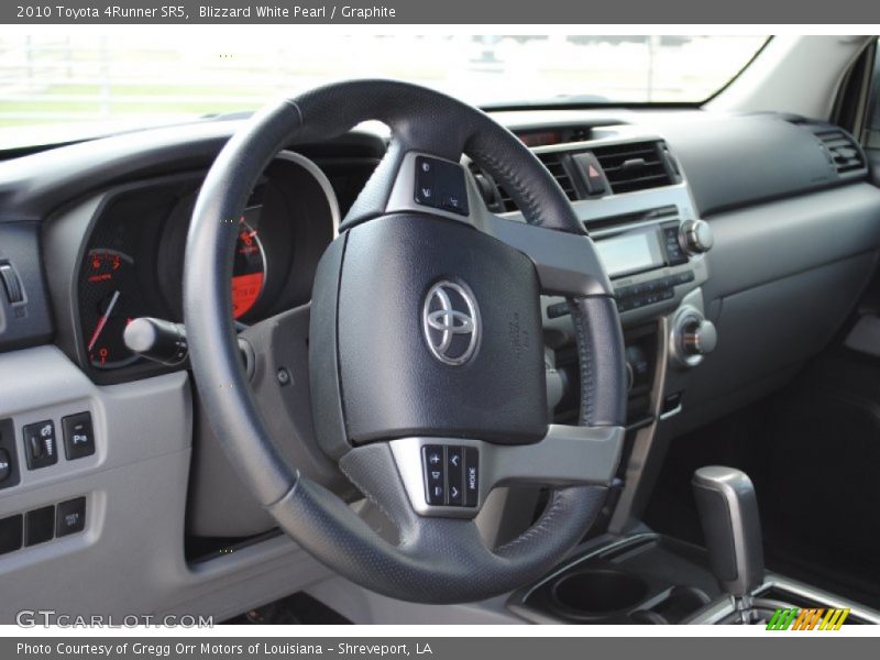 Blizzard White Pearl / Graphite 2010 Toyota 4Runner SR5