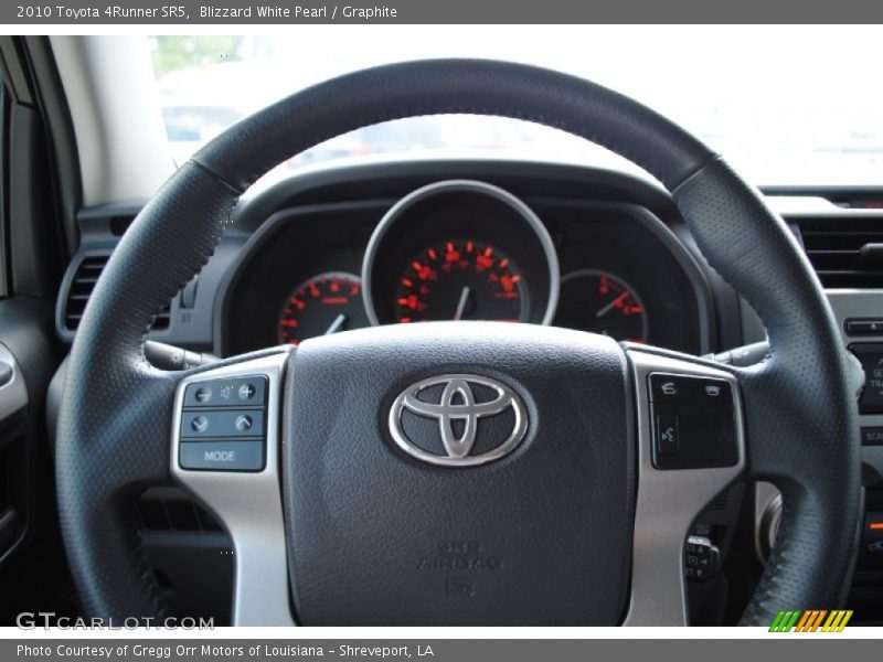 Blizzard White Pearl / Graphite 2010 Toyota 4Runner SR5