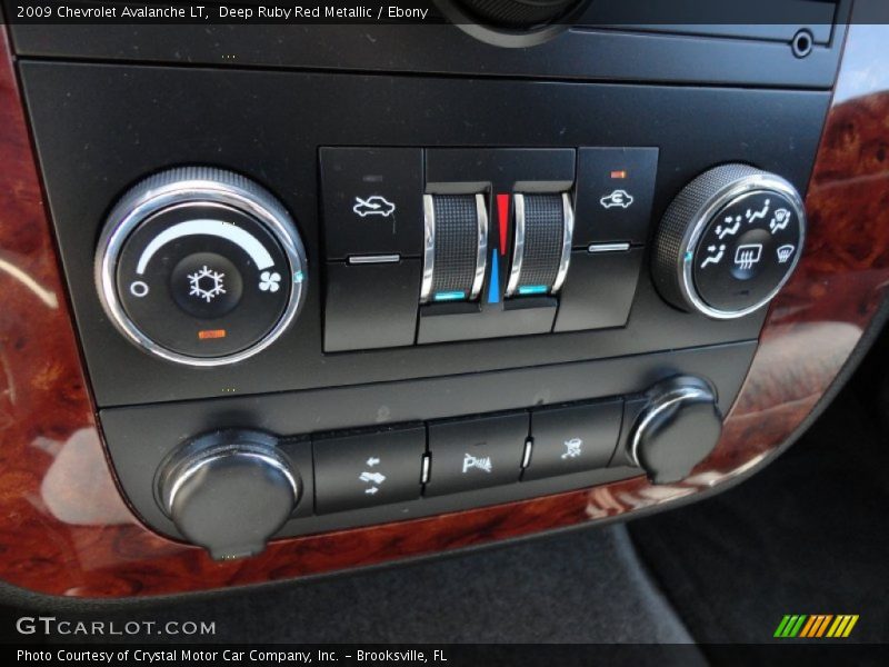 Controls of 2009 Avalanche LT