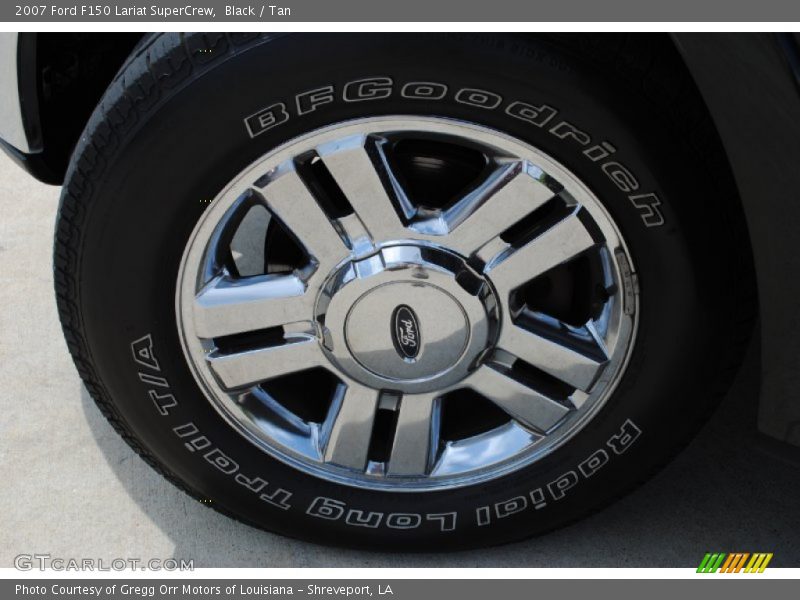 Black / Tan 2007 Ford F150 Lariat SuperCrew