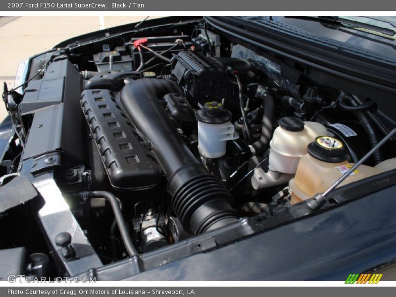 Black / Tan 2007 Ford F150 Lariat SuperCrew