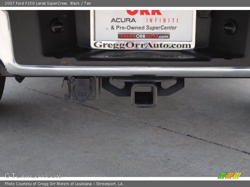 Black / Tan 2007 Ford F150 Lariat SuperCrew