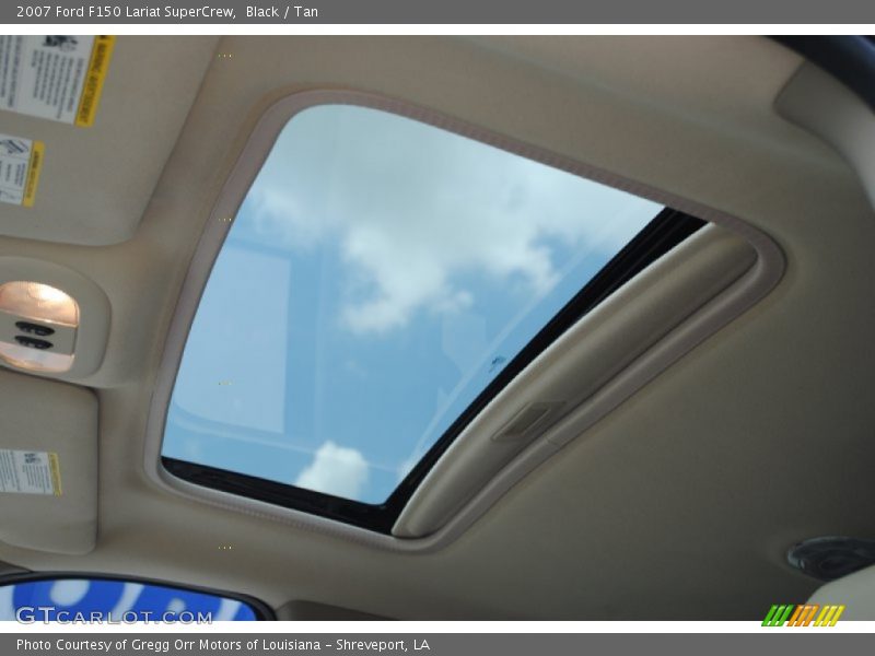 Black / Tan 2007 Ford F150 Lariat SuperCrew