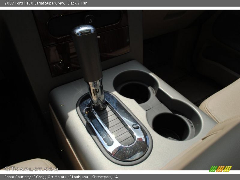 Black / Tan 2007 Ford F150 Lariat SuperCrew