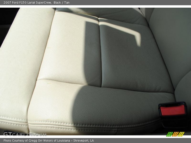Black / Tan 2007 Ford F150 Lariat SuperCrew