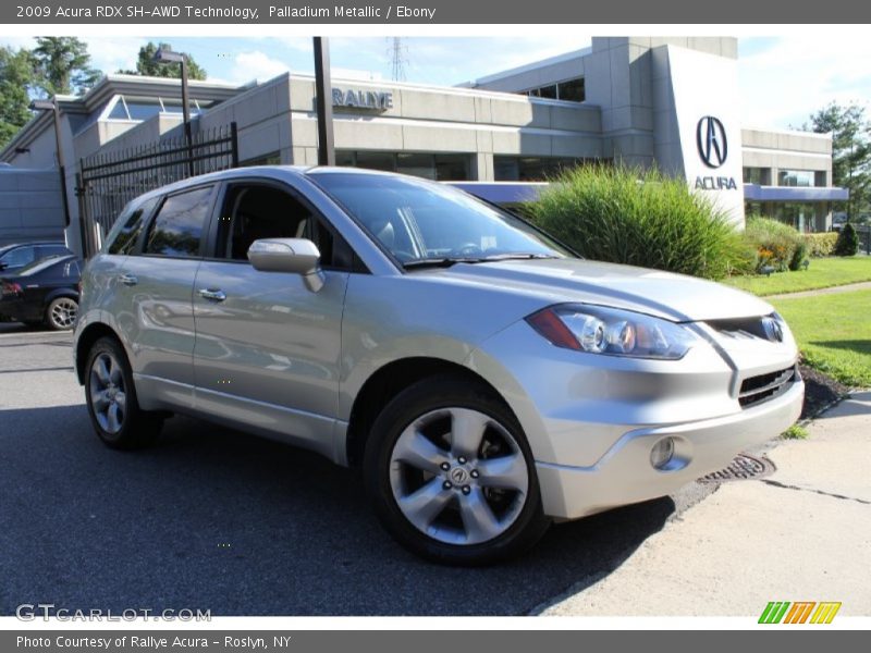 Palladium Metallic / Ebony 2009 Acura RDX SH-AWD Technology