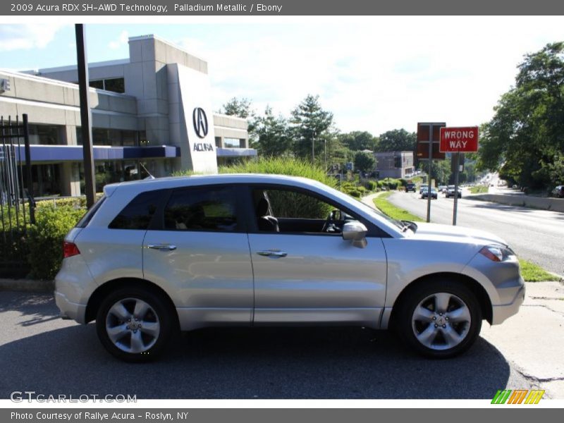 Palladium Metallic / Ebony 2009 Acura RDX SH-AWD Technology