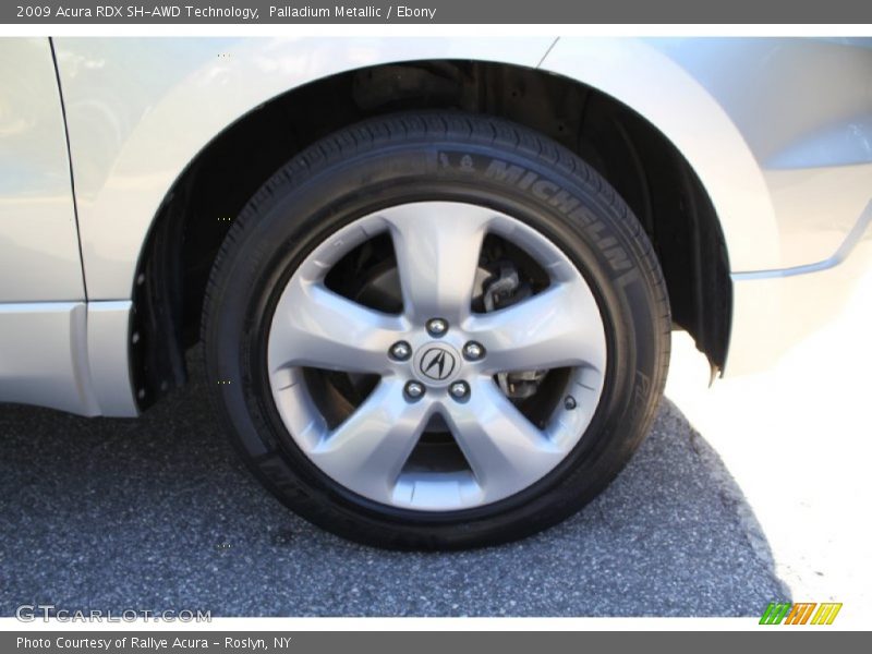 Palladium Metallic / Ebony 2009 Acura RDX SH-AWD Technology