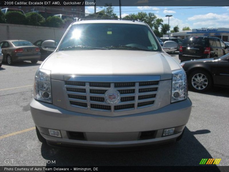 Quicksilver / Ebony 2008 Cadillac Escalade EXT AWD