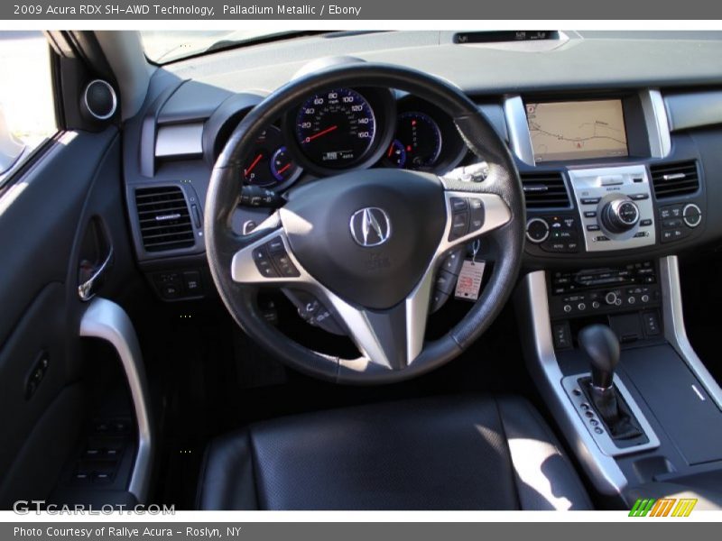 Palladium Metallic / Ebony 2009 Acura RDX SH-AWD Technology