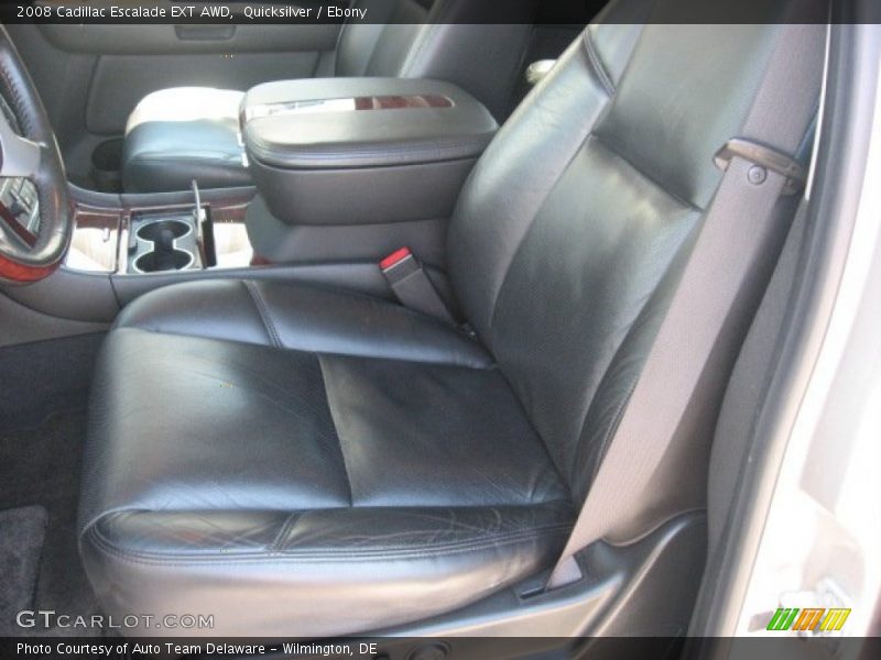 Quicksilver / Ebony 2008 Cadillac Escalade EXT AWD