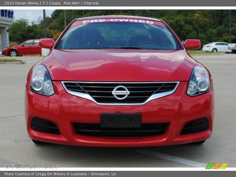 Red Alert / Charcoal 2010 Nissan Altima 2.5 S Coupe