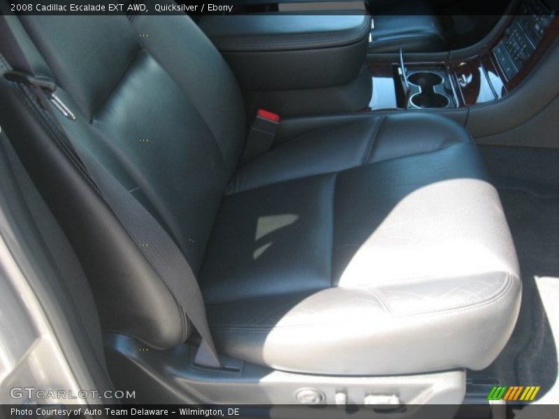 Quicksilver / Ebony 2008 Cadillac Escalade EXT AWD