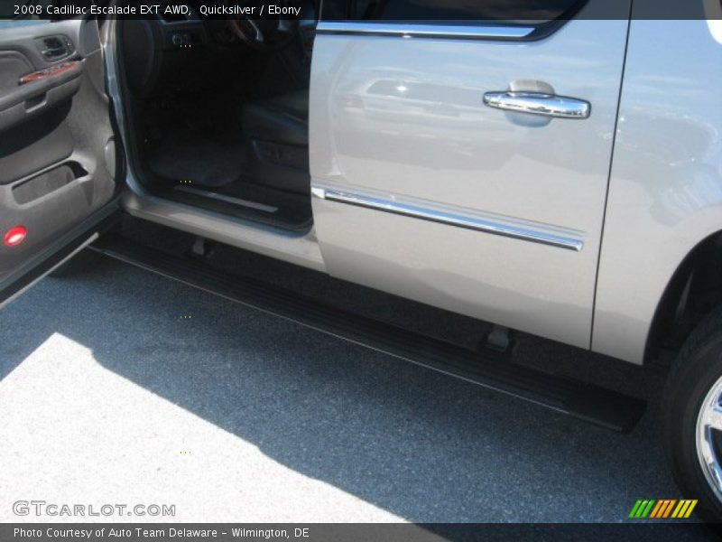 Quicksilver / Ebony 2008 Cadillac Escalade EXT AWD