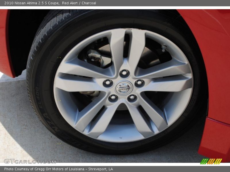 Red Alert / Charcoal 2010 Nissan Altima 2.5 S Coupe
