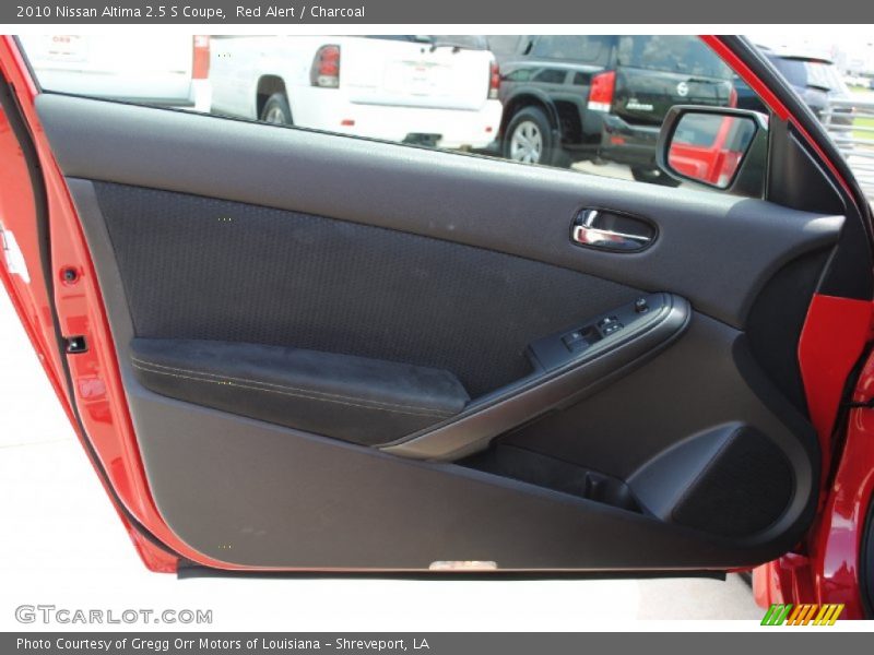Red Alert / Charcoal 2010 Nissan Altima 2.5 S Coupe