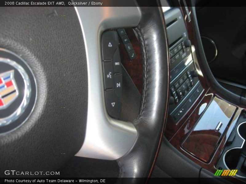 Quicksilver / Ebony 2008 Cadillac Escalade EXT AWD