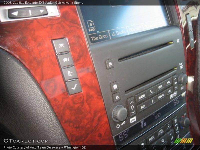 Quicksilver / Ebony 2008 Cadillac Escalade EXT AWD