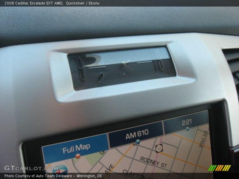 Quicksilver / Ebony 2008 Cadillac Escalade EXT AWD