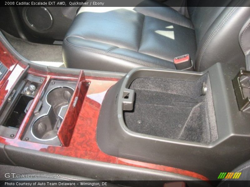 Quicksilver / Ebony 2008 Cadillac Escalade EXT AWD