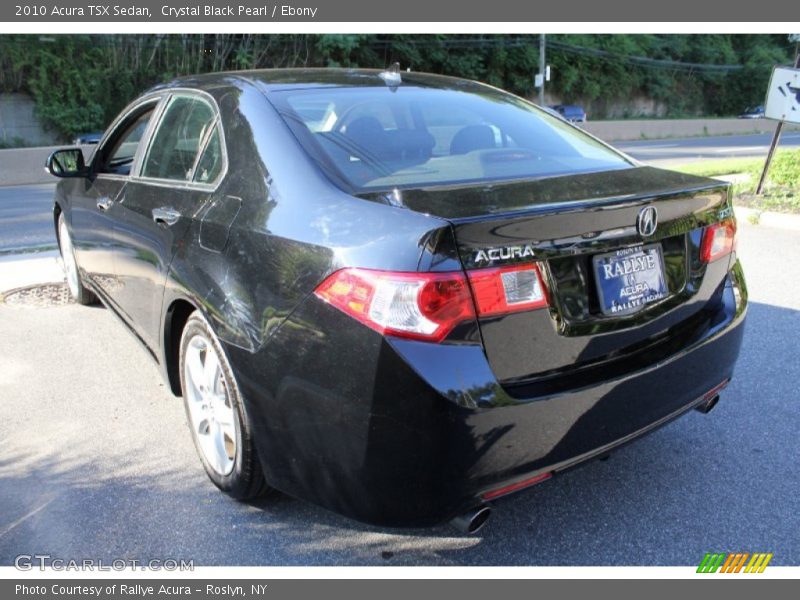Crystal Black Pearl / Ebony 2010 Acura TSX Sedan