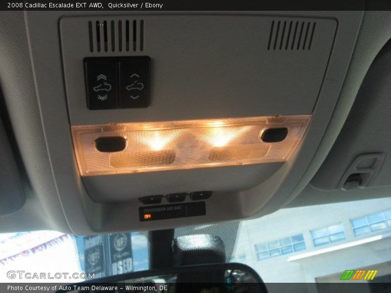 Quicksilver / Ebony 2008 Cadillac Escalade EXT AWD