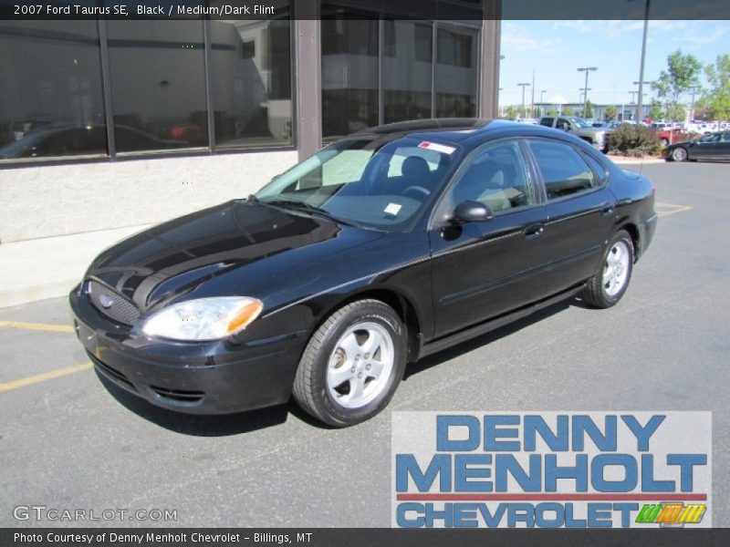 Black / Medium/Dark Flint 2007 Ford Taurus SE