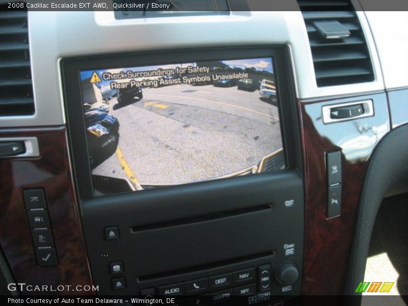 Quicksilver / Ebony 2008 Cadillac Escalade EXT AWD