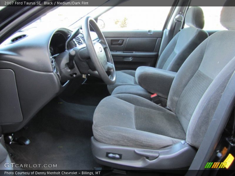Black / Medium/Dark Flint 2007 Ford Taurus SE