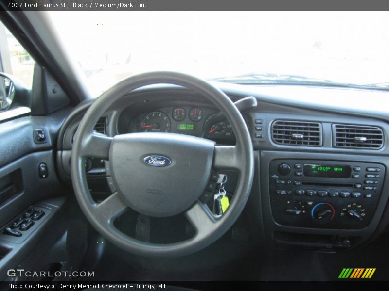 Black / Medium/Dark Flint 2007 Ford Taurus SE