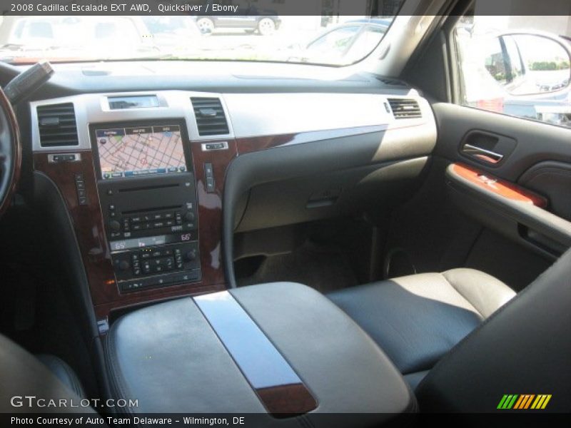 Quicksilver / Ebony 2008 Cadillac Escalade EXT AWD