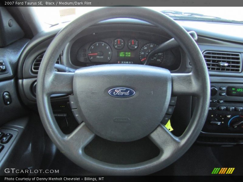 Black / Medium/Dark Flint 2007 Ford Taurus SE