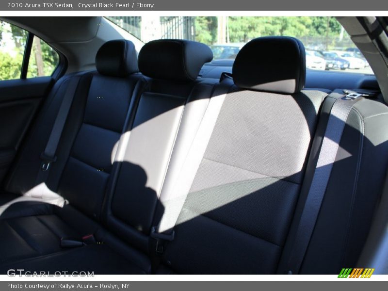 Crystal Black Pearl / Ebony 2010 Acura TSX Sedan