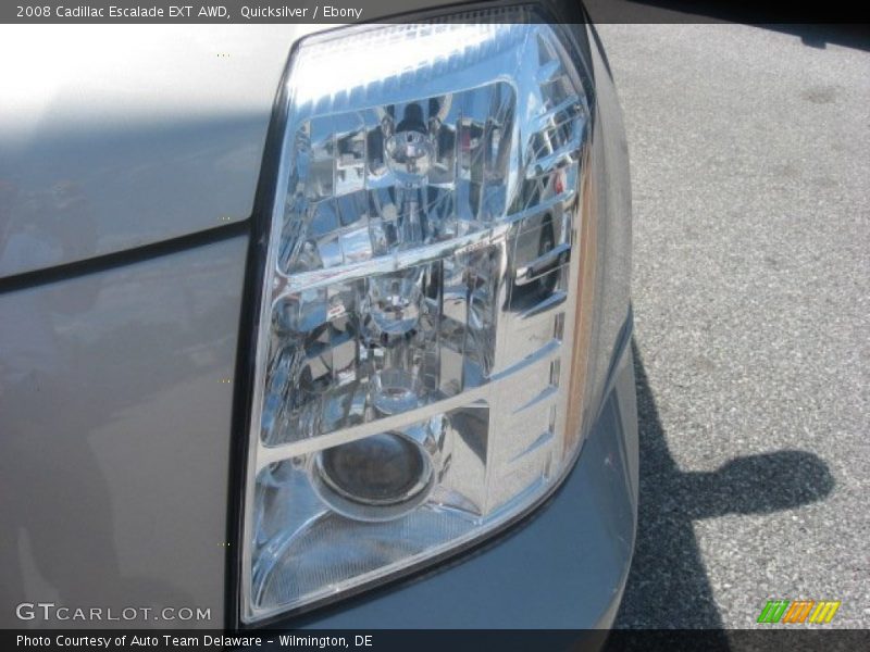 Quicksilver / Ebony 2008 Cadillac Escalade EXT AWD