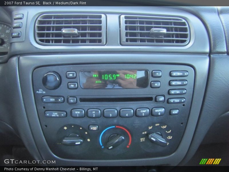 Black / Medium/Dark Flint 2007 Ford Taurus SE
