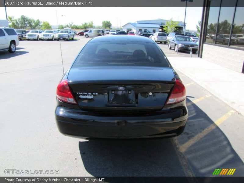 Black / Medium/Dark Flint 2007 Ford Taurus SE