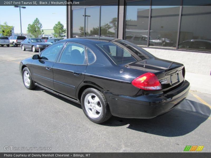 Black / Medium/Dark Flint 2007 Ford Taurus SE