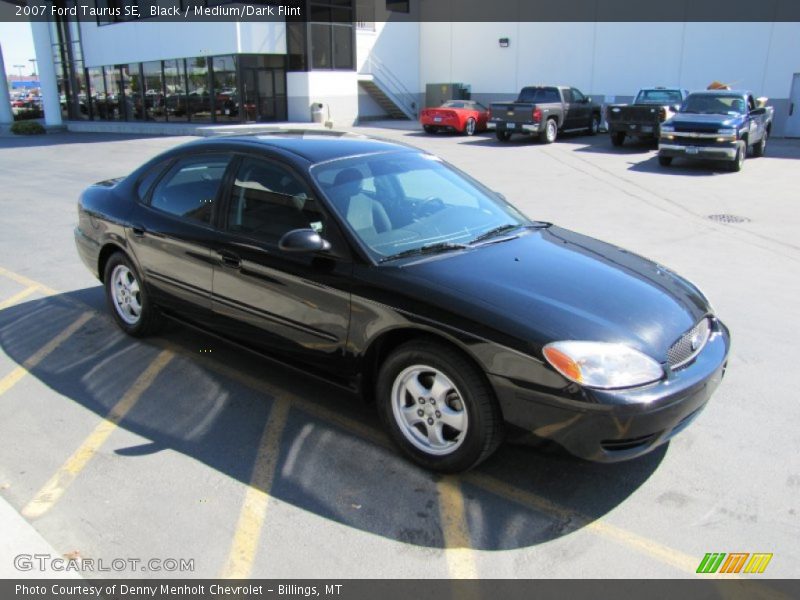 Black / Medium/Dark Flint 2007 Ford Taurus SE