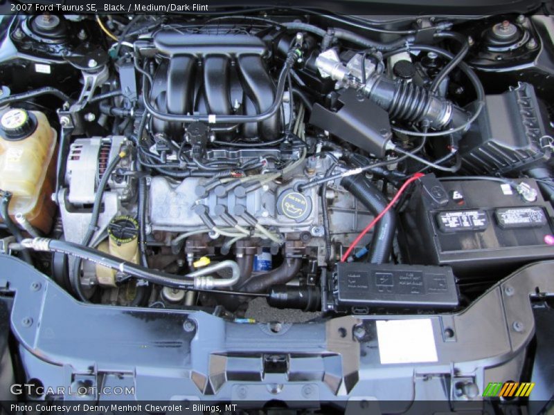 Black / Medium/Dark Flint 2007 Ford Taurus SE