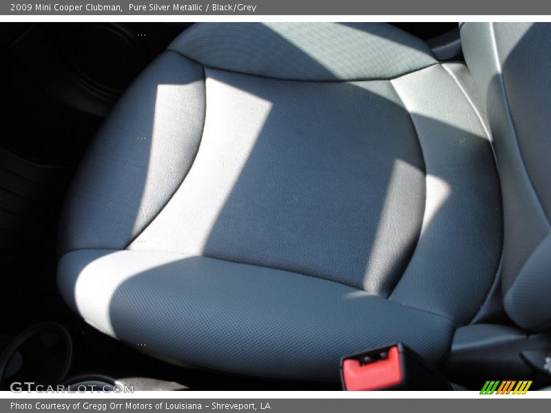 Pure Silver Metallic / Black/Grey 2009 Mini Cooper Clubman