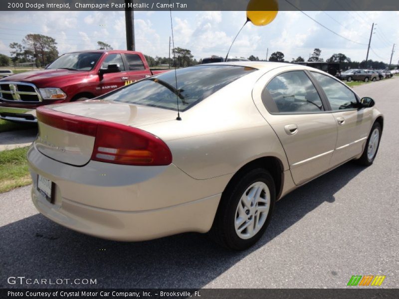 Champagne Pearl Metallic / Camel Tan 2000 Dodge Intrepid