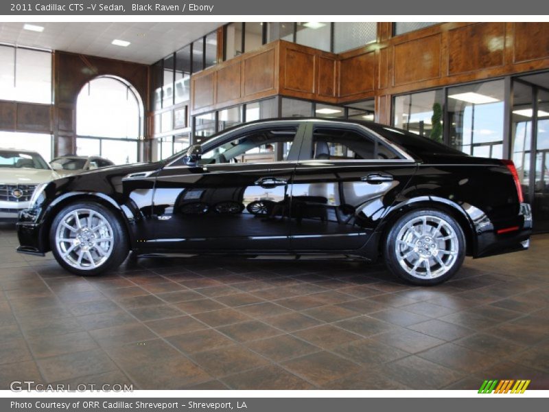 Black Raven / Ebony 2011 Cadillac CTS -V Sedan