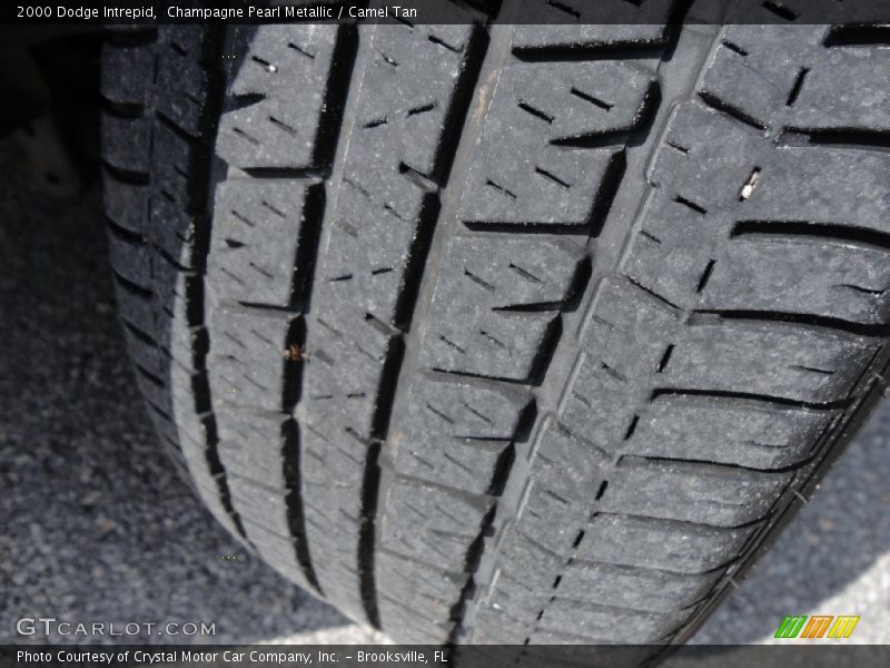 Champagne Pearl Metallic / Camel Tan 2000 Dodge Intrepid